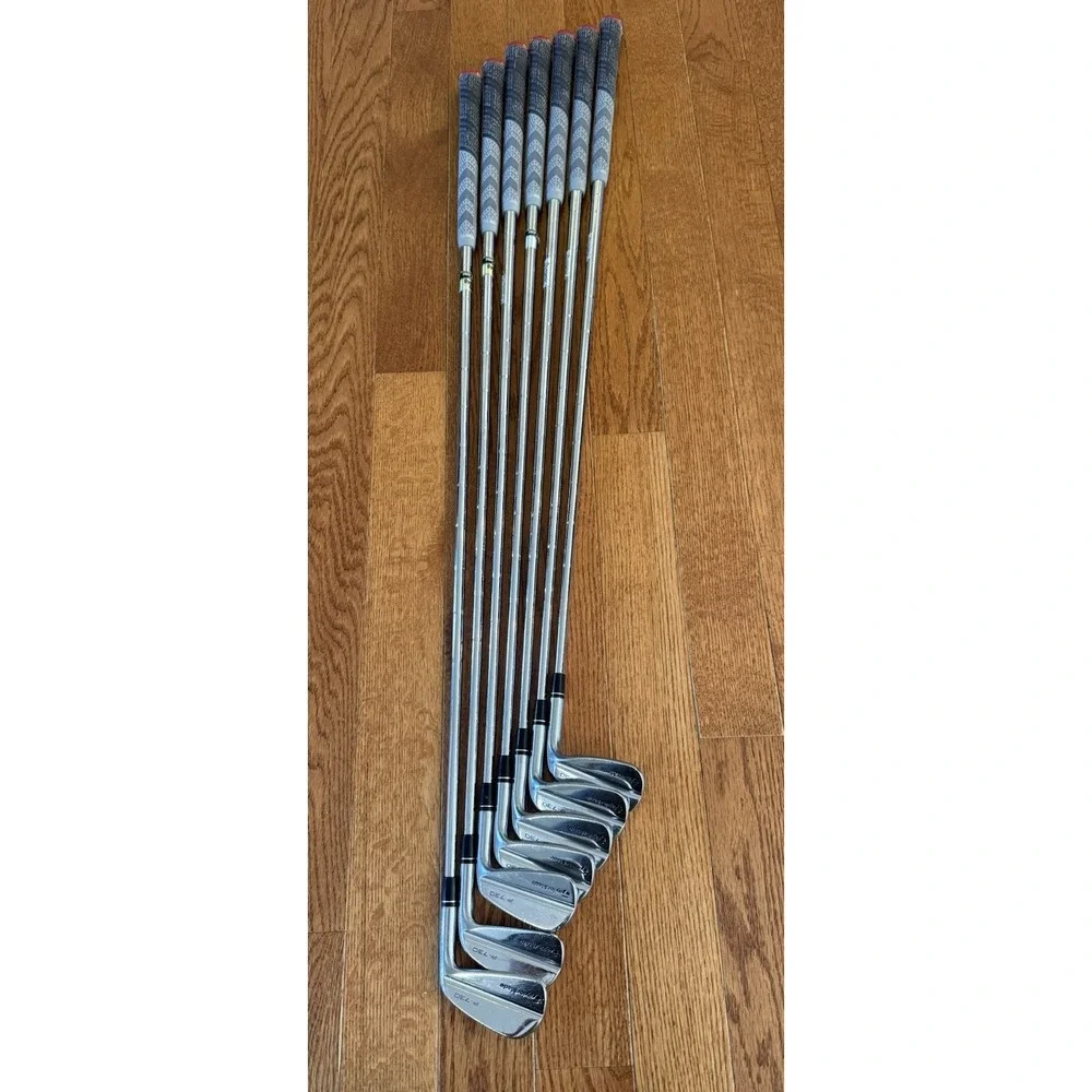 TaylorMade P730 Iron Set P,4-9 Dynamic Gold X100 X-stiff Flex Right Handed 7pc